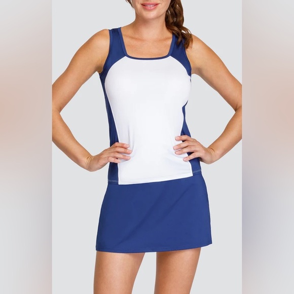 Tail athletic wear VINTAGE Blue Tennis Athletic Tank Top Small - Picture 8 of 10